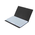 120 Cards Business Name Id Credit Card  Book Case Keeper Holder Office