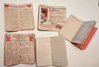 Lot Of 5 Vintage Fertilizer Pocket Notebooks See Description For Dates  18 34 42