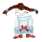 Halloween Cat Costume Dorothy Wicked Wizard Of Oz Ruby Slippers Xs Fits Dogs Too