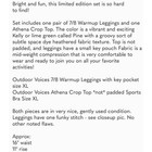 Outdoor Voices Pine Set 7 8 Warmup Leggings   Athena Bra Top Bright Green Set Xl