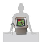 Van Ness Sifting Enclosed Cat Litter Box  Large  Beige  5 15 Lb  New