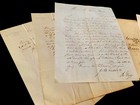 Antique Letter 1800s