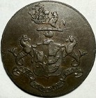 Great Britain - Conder 1 2 Penny Token - 1794 - Suffolk-ipswich - D h-34 - Nice 