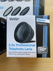 New Vivitar 58mm Telephoto Lens  Wide Angle Lens   Filter Kit