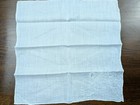 Vintage Lot Of 4 White Ladies Hankies Variety Lace Embroidery Applique Wedding