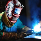 Welding Helmet Neck Protector  Flame Retardant Leather Bib With Press-fit Seal