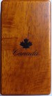 2004 Canada Great Grizzly Bear Silver  8 Coin And Stamp Set In Wooden Case Coa