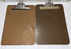 Lot Of 7 Vtg Clip Boards A w Afco Service 12    X 9     6  9    X 6     1  Great Find  