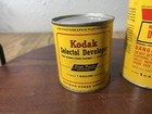 Vintage Kodak Chemical Metal Cans Unopened Camera Developer Pictures Rare Usa