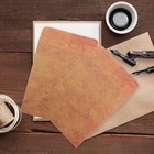 50pcs Small Paper Envelopes Light Brown Vintage Storage Envelopes For