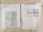Lot Of 2 Vogue Sewing Patterns V2902 Vintage Style Dress Cut   V1197 Suit Uncut