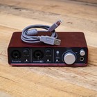 Focusrite Scarlett 2i2 Usb Audio Recording Interface 2-i-2 Studio U283650