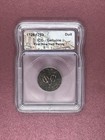Rare - 1730 -  First New York Penny 1726-1793 Duit Icg Genuine Free Shipping 