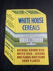 White House Cereals Recipe Booklet Houston Texas 47 Pages Box Design Rice Co