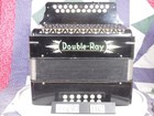 Hohner Double Ray Black Dot Deluxe Bc Button Accordion 3 Voice Restored   Tuned