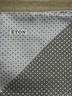 Eton Four Sided 100  Silk Pocket Square Men s One Size Multicolored Italy