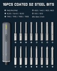 Fanttik Nex S1 Pro 3 7v Cordless Electric Screwdriver  16-in-1 Metal Bits