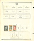 Inini Stamp Collection On 2 Scott International Pages  1932-1941 French  be 