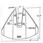 Sport 300 Hydrofoil Stabilizer For Suzuki 40-350hp Outboard Marine Engine