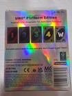 Uno Platinum Edition Card Game - Premium Holographic Foil Cards