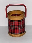 Vintage Barbie Size Miniature 2  Plaid Skotch Scotch Kooler   Exc   So Cute  