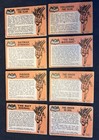 1966 Topps Batman Black Bat 8 Card Lot  To The Batcave  The Joker In Jail Etc 