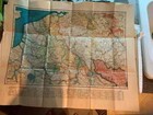 Vintage World War Map Battleground Of Liberty Keystone View Co  Rare 11-11-1918