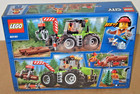 Lego City 60181   Forest Tractor   Retired Nisb Tree Log Chainsaw Claw Logger