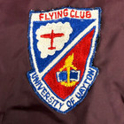 Vintage University Of Dayton Jacket University Of Dayton Flying Club 1970s Small