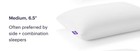 Purple Harmony Standard Medium Pillow The Greatest Pillow Hex Grid - New W tags