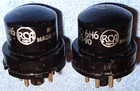 2 Nos Rca Jrc 6h6 Vt-90 Vacuum Tubes 1945 Vintage For Radios   Eico Tube Testers