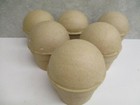 Paper Mache Cupcake Box  - Lot Of 6 - Ready To Paint - 3 5  Tall X 3  W 