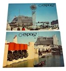 Lot Of 4 Vintage Expo67 Montreal  Canada Worlds Fair Postcards