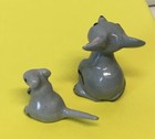 1950s Adorable Vintage Hagen Renaker Mini Monrovia Mama   Lg Bottom Baby Mice