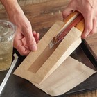 Window Kraft Hot Dog Bag Grease Resistant Unprinted 500 Case 3 1 2 x1 1 2 x9 