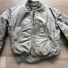 Vintage 1950s Dobbs      Usaf Ma-1 Flight Jacket     1958     Mil-j-8279b     Sz S