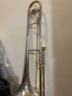 King 607 Bb Tenor Trombone Silver gold High Polish Small Bore 6 5  Bell Case