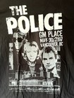 The Police Gm Place May 28 2007 Vancouver B c   Sting  Reunion Tour Large Shirt