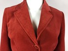 Weekend Max Mara Italy Coral Velvet Two Button Jacket Blazer 6