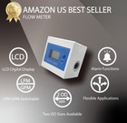 Filter Monitor Flowmeter Digital Lcd Display Water Liquid Control Flow Sensor   