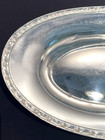 Ss United States Oval Bread Tray Silver Soldered U s  Lines 52