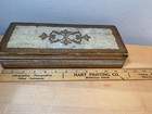 Vintage Italian Florentine Gilt Wood Rectangular Keepsake Jewelry Trinket Box