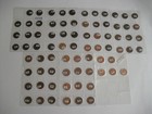 Penny 1 C Canada Complete 76 Coin Collection Sheet Collector 1937-2012 Canadian