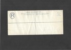 Gb Postal Stationery 1883 Qv 2d Blue Registered Envelope Size H2 H b Rp13