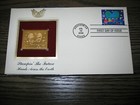 2000 Stampin Future Hands Across The Earth Gold Golden Cover Replica Stamp