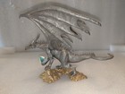 The Dragon s Treasure - Large Pewter Figurine By Danbury Mint - Unpainted