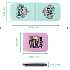 Leather Magnetic Bookmark  Personalized Gift  Perfect Reader Gift For Book Lover