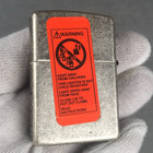 Zippo Camel Lighter 1998 Antiqued Silver Plate Sealed Unstruck Wood Etched Box