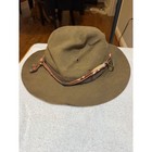 Ww1 Us Army M1911 Service Campaign Felt Hat Acorn Chinstrap Sweatband Size 6 7 8