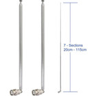 115 3 Centimeters Reception Amplified Vhf  Police Radio Scanner Indoor Antenna 2